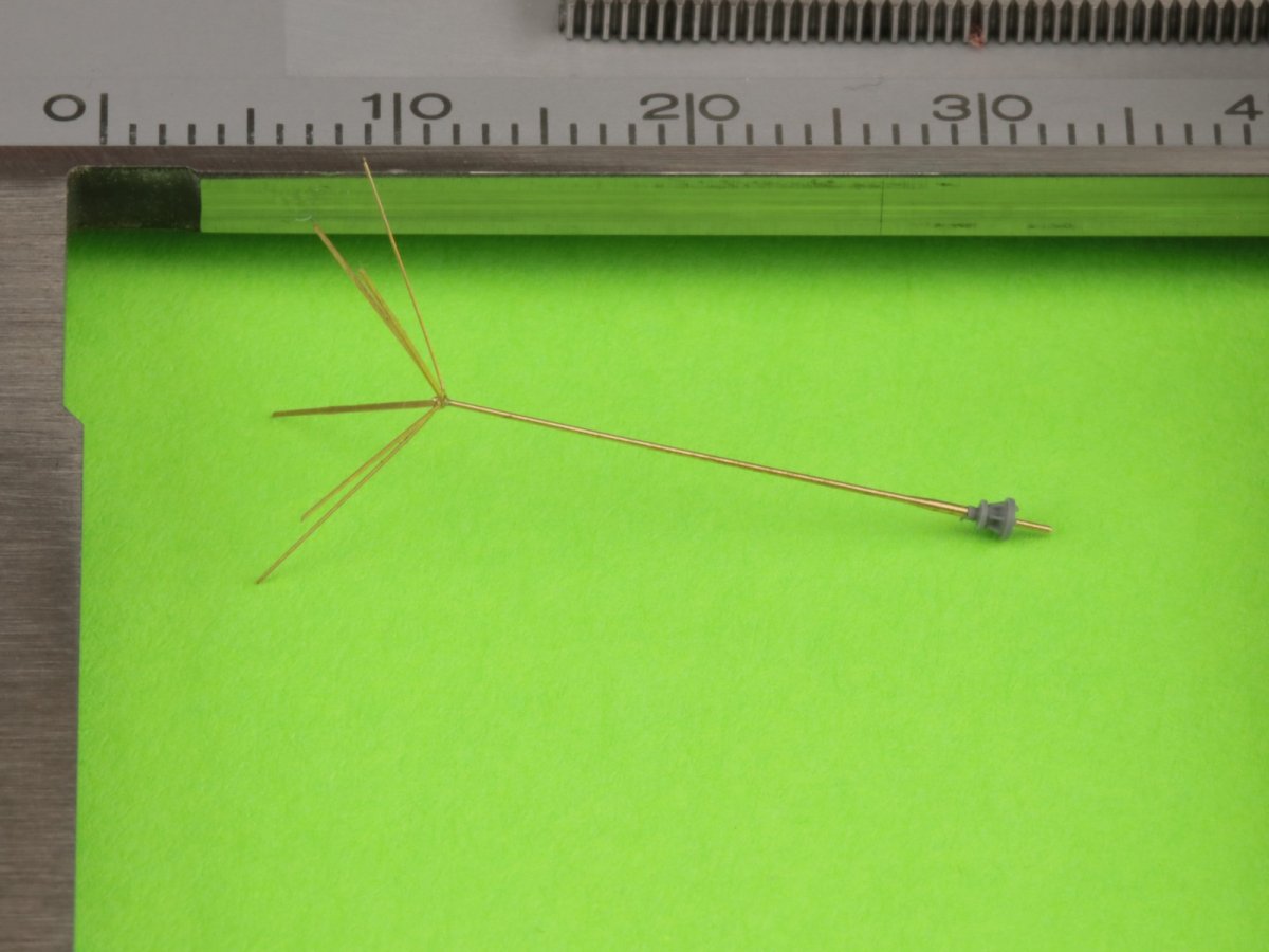 Master GM-72-020 German WWII 1,8m star antenna (for command tanks) (1pc) 1/72 – immagine 3
