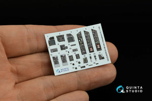 Quinta Studio QDS-48309 AV-8B Late 3D-Printed &amp;amp; coloured Interior on decal paper (Hasegawa) (Small version) 1/48 – immagine 5