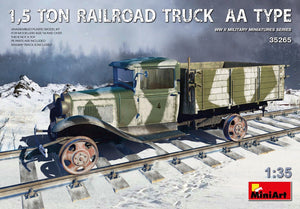 MiniArt 35265 1,5 TON RAILROAD TRUCK AA TYPE 1/35
