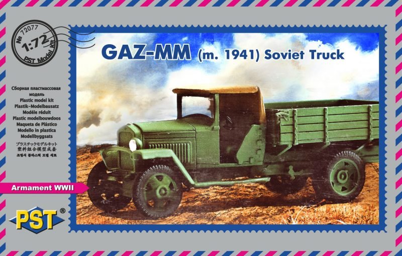 PST 72077 GAZ-MM (m. 1941) Soviet Track 1/72