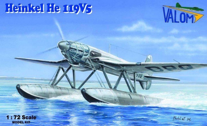 Valom 72111 Heinkel He 119V5 floats plane 1/72