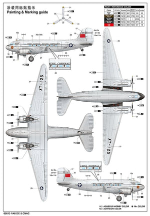 Trumpeter 05813 DC-3 CNAC 1/48 – image 2