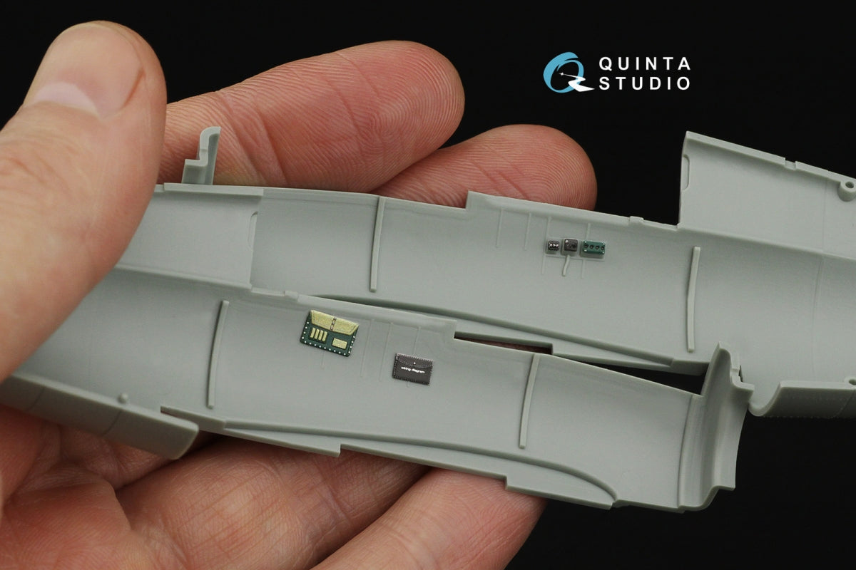 Quinta Studio QD48538 F4F-4 Wildcat 3D-Printed &amp;amp; coloured Interior on decal paper (Academy) 1/48 – Bild 6
