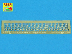 Aber R-03 Numbers and letters (1,0mm)