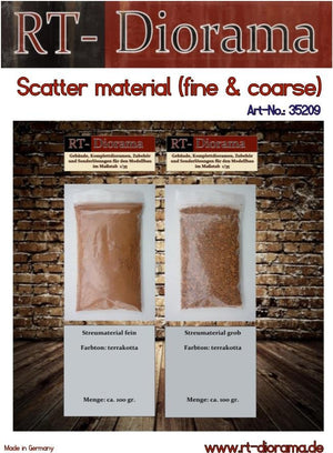 RT-Diorama 35209 Scattering material &amp;quot;fine &amp;amp; coarse 1/35 – imagen 2