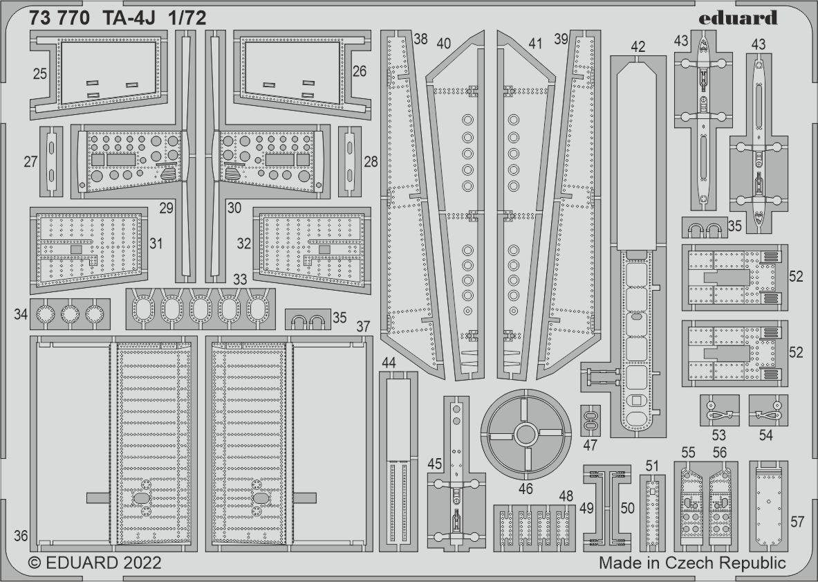 Eduard 73770 TA-4J FUJIMI / HOBBY 2000 1/72 – immagine 2
