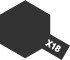 Tamiya X18 Semi Gloss Black (80018) Enamel Paint – immagine 2