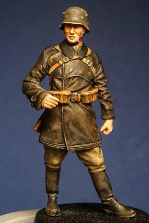 ToRo Model 35F126 Wrzesień 1939 - Żołnierz 10 Płk. Strzelców Konnych / September 1939 - Polish Soldier, 10 Mounted Rifle Reg.(mot) Figurine with decals / Two different heads included 1/35 – immagine 5