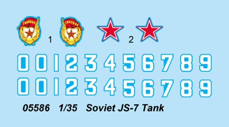 Trumpeter 05586 Soviet JS-7 Heavy Tank 1/35 – immagine 4