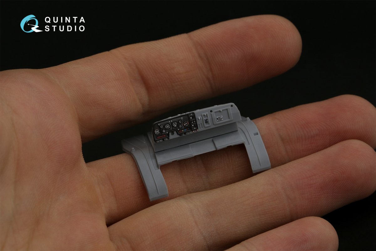 Quinta Studio QD72069 Ural-4320 3D-Printed &amp;amp; coloured Interior on decal paper (Zvezda) 1/72 – Bild 7