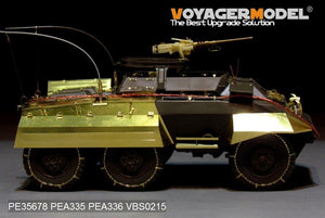 Voyager Model PEA336 WWII U.S.M8/M20 armored car tyre chains (For TAMIYA 35228 35234/ITALERI 6364) 1/35 – Bild 3