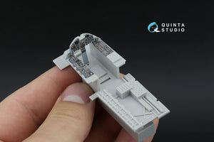 Quinta Studio QDS-48597 F-15A/F-15C Early/F-15J Early 3D-Printed &amp;amp; colored Interior on decal paper (Hasegawa) (Small version) 1/48 – image 8
