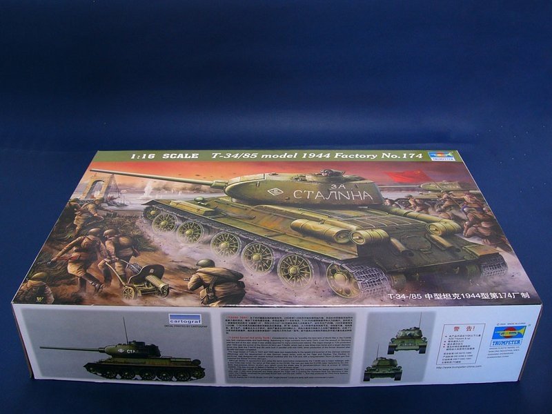 Trumpeter 00904 T-34/85 Model 1944 &amp;quot;Factory No.174&amp;quot; 1/16 – imagen 2