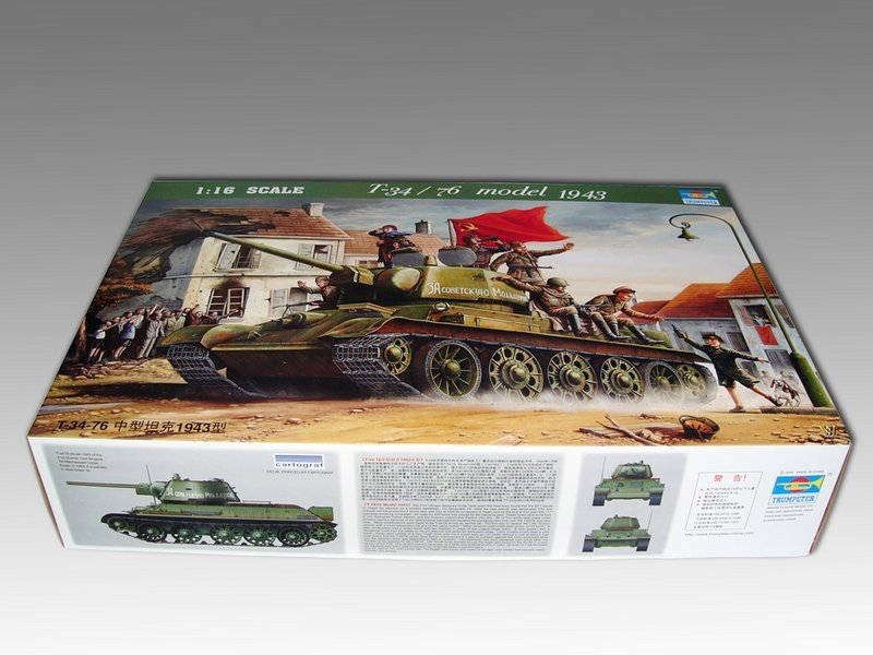 Trumpeter 00903 T-34/76 Modèle 1943 1/16 – image 2