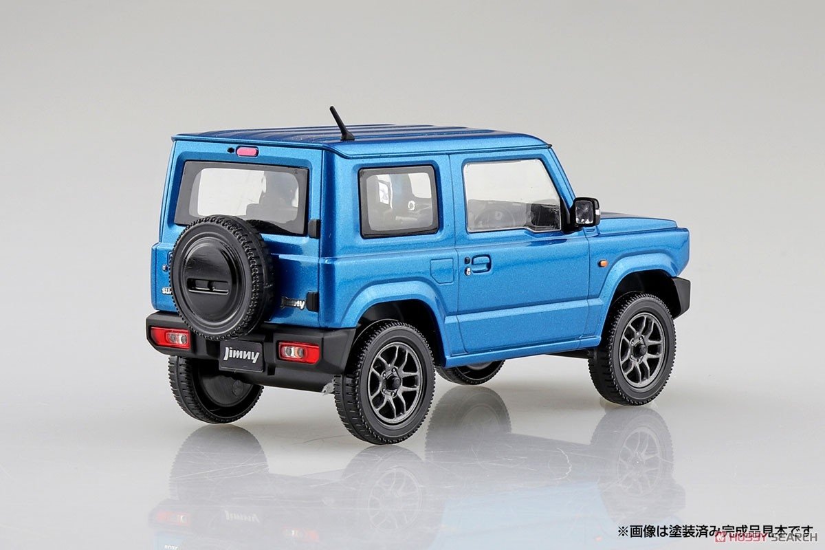 Aoshima 05778 Suzuki Jimny / Brisk Blue Metallic - SNAPKIT 1/24 – Bild 3
