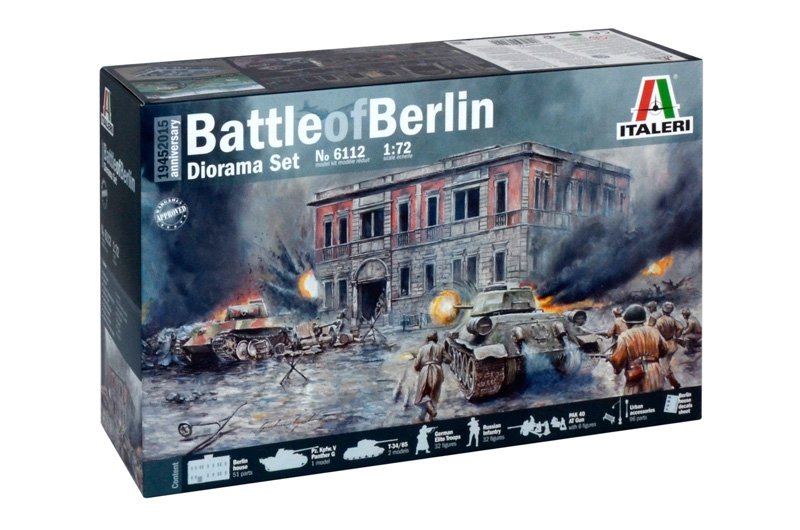 Italeri 6112 BATTLE of BERLIN Diorama Set 1/72