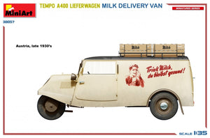 MiniArt 38057 TEMPO A400 LIEFERWAGEN. MILK DELIVERY VAN 1/35 – imagen 3