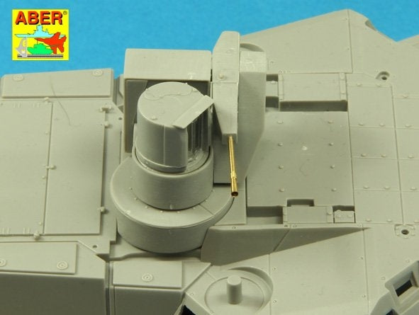 Armement Aber 35L-187 pour char de combat principal russe T-14 ARMATA : canon de 125 mm 2A82-1M et canon de 12,7 mm à l&amp;#39;échelle 1/35. – image 7