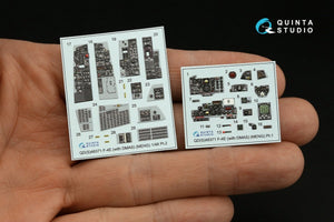Quinta Studio QDS-48371 F-4E avec intérieur imprimé en 3D et coloré DMAS sur papier décalcomanie (Meng) (Petite version) 1/48 – image 4