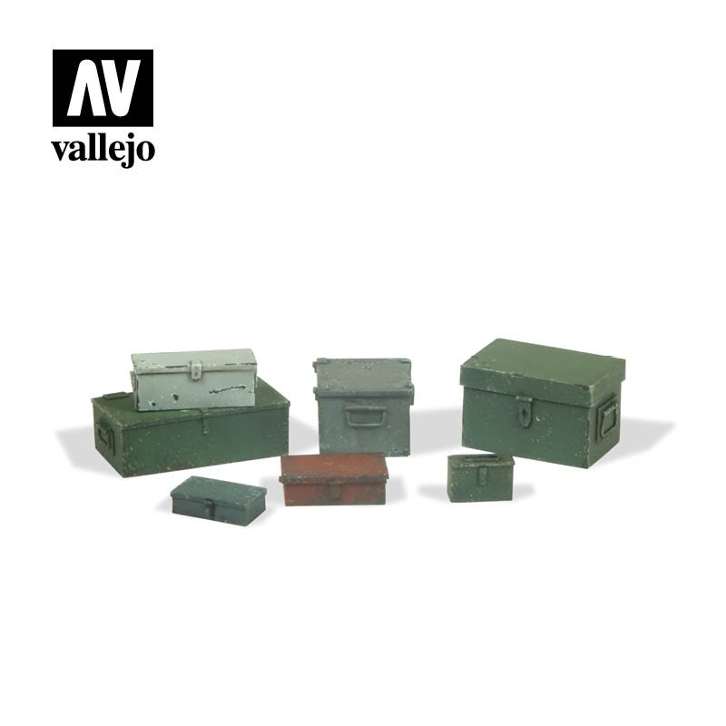 Vallejo SC223 Boîtiers métalliques universels 1/35