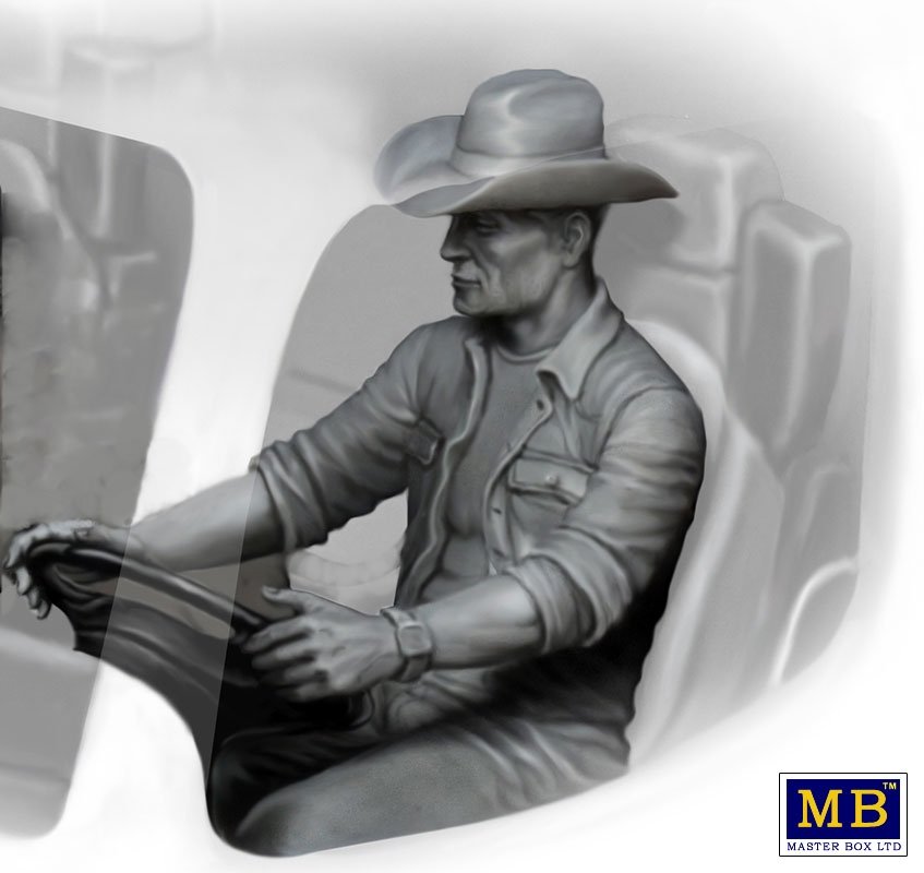 Master Box 24044 Truckers Series Mike (Beach Boy) Barrington 1/24 – immagine 2