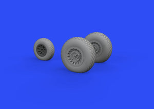 Eduard 648534 A-26/ B-26 Invader wheels 1/48 ICM – immagine 3