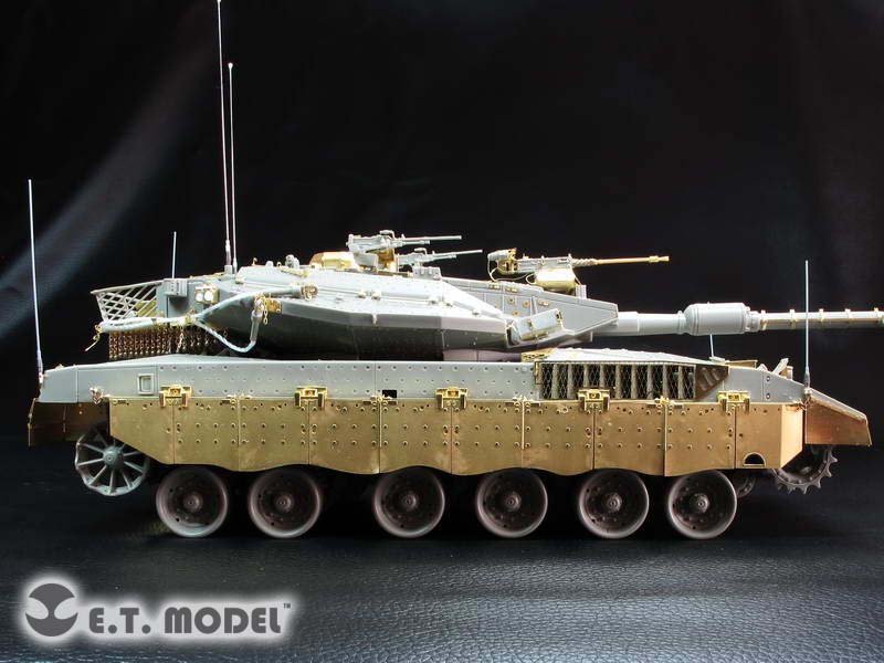 E.T. Model E35-206 Israeli Merkava Mk.3 BAZ Tank Side Skirts (For MENG TS-005) 1/35 – Bild 2