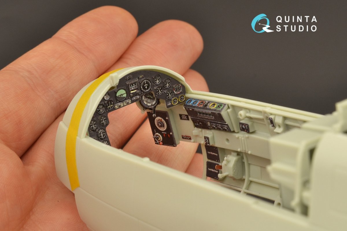 Quinta Studio QD32114 Ju 88A-4 3D-Printed &amp;amp; coloured Interior on decal paper ( Revell ) 1/32 – zdjęcie 7