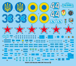 Trumpeter 03224 Russian Mikoyan MIG-29C Fulcrum 1/32 – imagen 18
