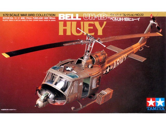 Tamiya 60722 Bell UH-1B Huey 1/72