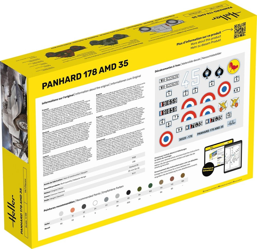 Heller 35325 Panhard 178 Starter Kit 1/35 – Bild 4