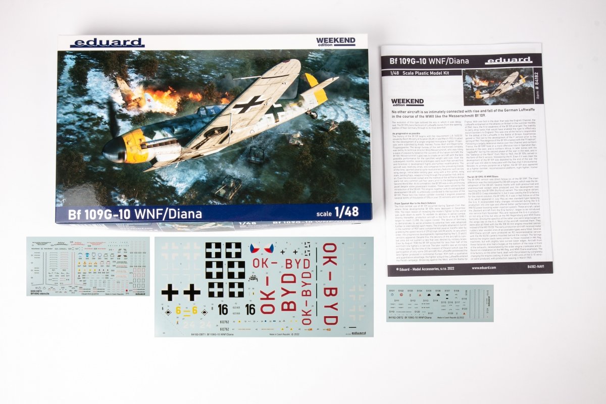 Eduard 84182 Bf 109G-10 WNF/ Diana 1/48 – immagine 2