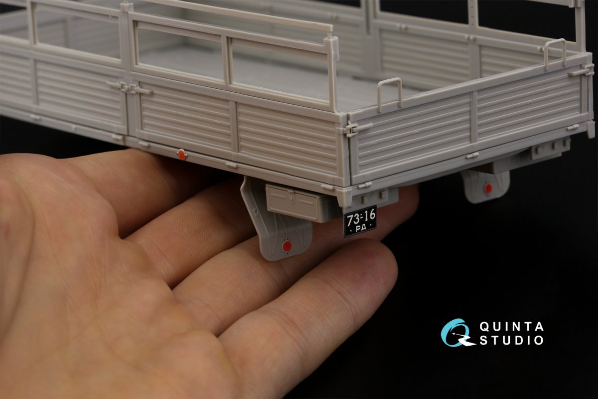 Quinta Studio QD35074 KAMAZ 4310 3D-Printed &amp;amp; coloured Interior on decal paper (Trumpeter) 1/35 – Bild 9
