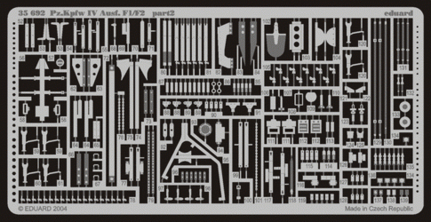 Eduard 35692 Pz. IV Ausf. F1/ F2 1/35 Italeri – immagine 2