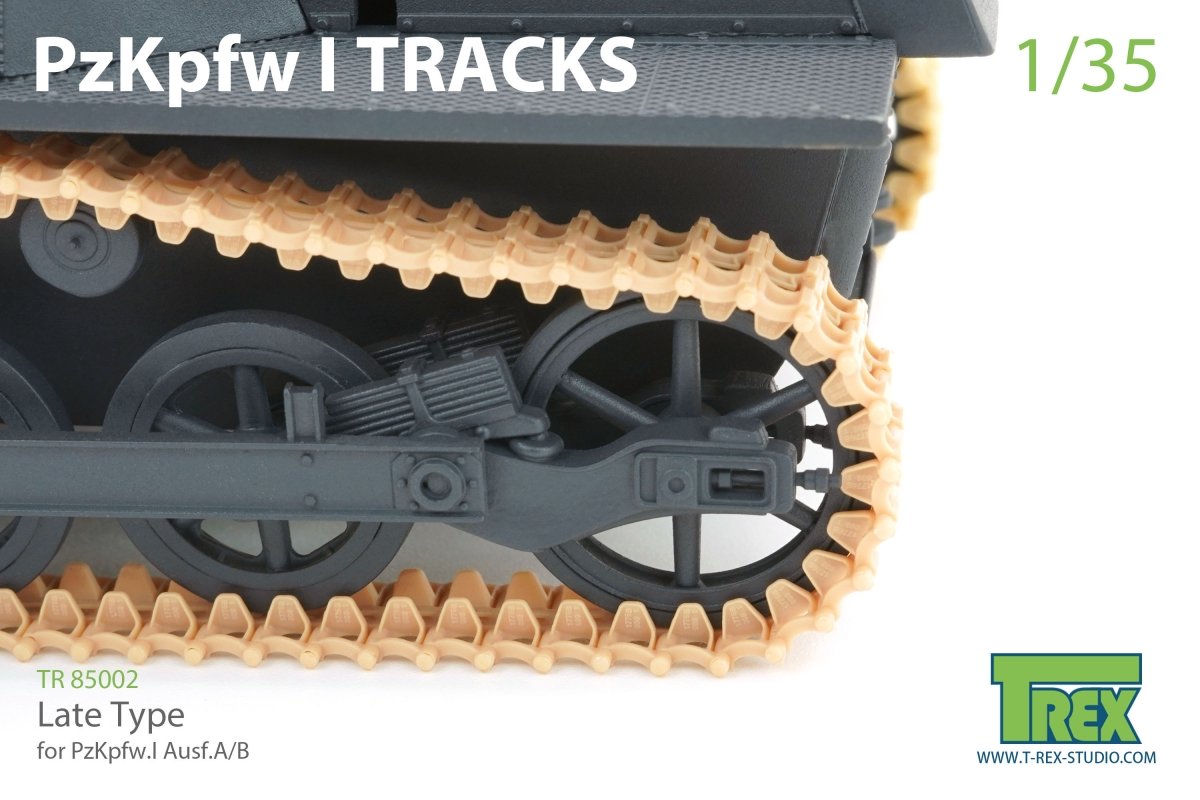 T-Rex Studio TR85002 PzKpfw I Tracks Late Type for Ausf.A/B 1/35 – immagine 2