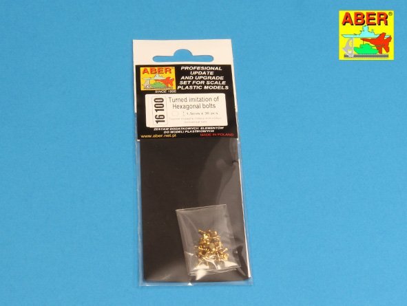 Aber 16100 Turned imitation of Hexagon bolts x30 pcs. 1/16 – Bild 4