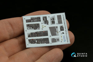 Quinta Studio QD48341 F-4G early 3D-Printed &amp;amp; coloured Interior on decal paper (Meng) 1/48 – immagine 5