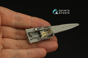 Quinta Studio QD48316 Fw 190A-4 3D-Printed &amp;amp; coloured Interior on decal paper (Hasegawa) 1/48 – imagen 8