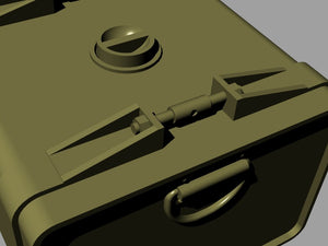 Panzer Art RE35-146 Bidons de carburant pour chars soviétiques KW-1/2 (modèle initial) 1/35  – image 2