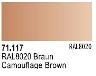 Vallejo 71117 Camouflage marron