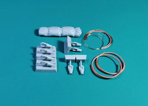 Eureka XXL ER-3563 Towing cable for BMR-1 + slings for minesweepers 1/35 – image 2