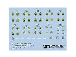 Tamiya 35379 U.S. Infantry Scout Set 1/35 – zdjęcie 7