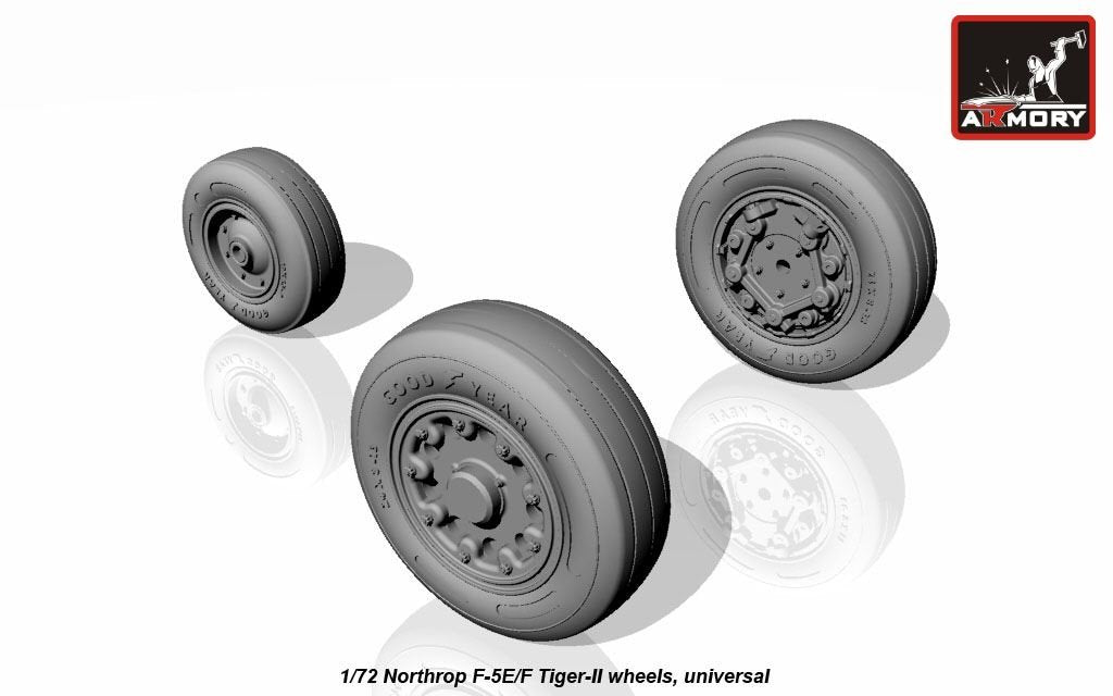 Armory Models AW72308 Canadian F-35 Lightning-II wheels 1/72 – zdjęcie 4