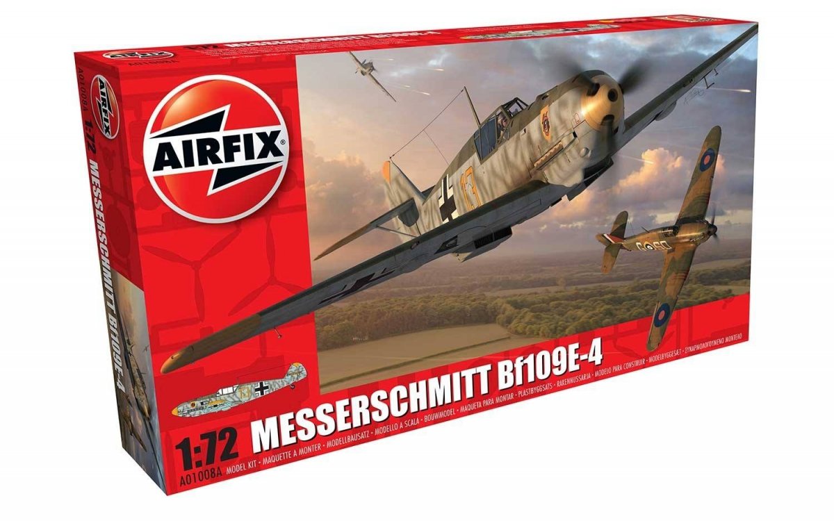 Airfix 01008A Messerschmitt Bf109E-4 1/72 – immagine 2
