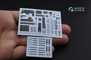 Quinta Studio QD32077 OV-10A (USAF version) 3D-Printed &amp;amp; coloured Interior on decal paper (for KittyHawk kit) 1/32 – Bild 2