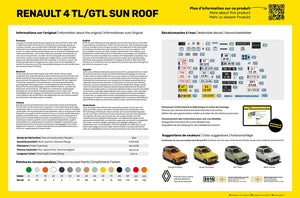 Heller 58704 Renault 4 TL/GTL Sun Roof - Starter Kit 1/24 – Bild 4