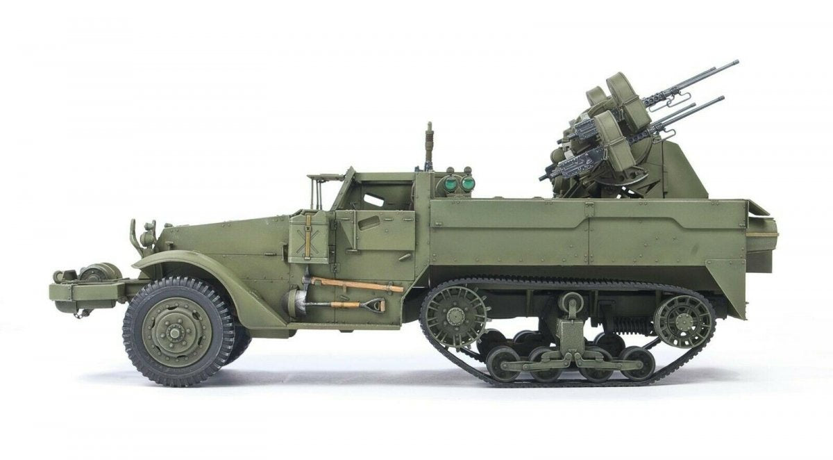 AFV Club 35203 M16 MGMC Meat Chopper Self-propelled anti aircraft gun 1/35 – zdjęcie 2
