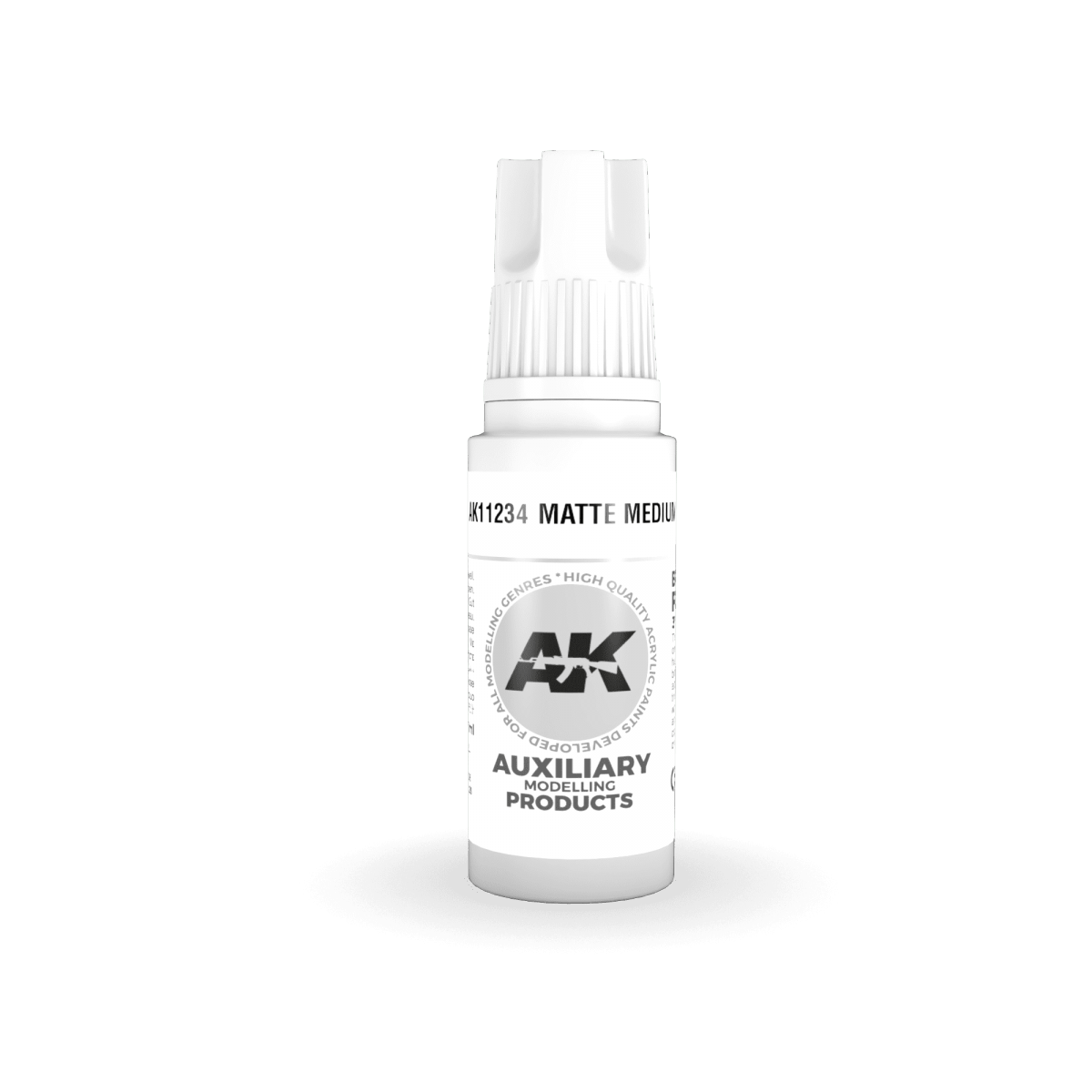 AK Interactive AK11234 MATTE MEDIUM – AUXILIARY 17ml – image 2