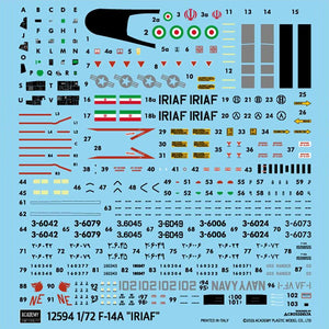 Academy 12594 Grumman F-14 A Tomcat - Iranian Air Force 1/72 – Bild 2