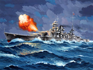 Revell 65181 Battleship Gneisenau - Model Set 1/1200 – Bild 7